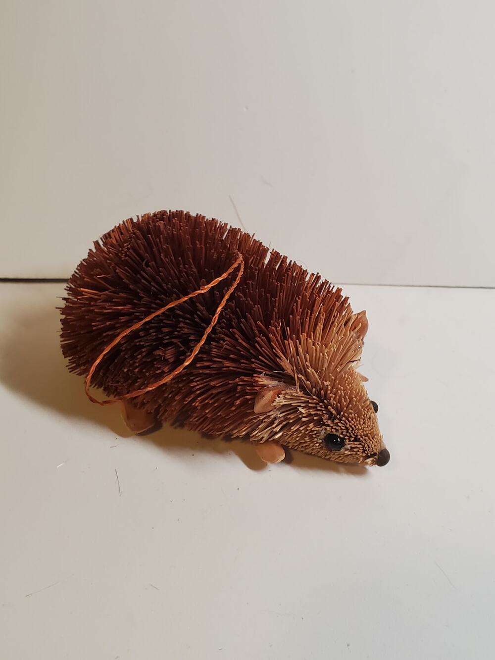 Natural Fiber Ornament - Hedgehog